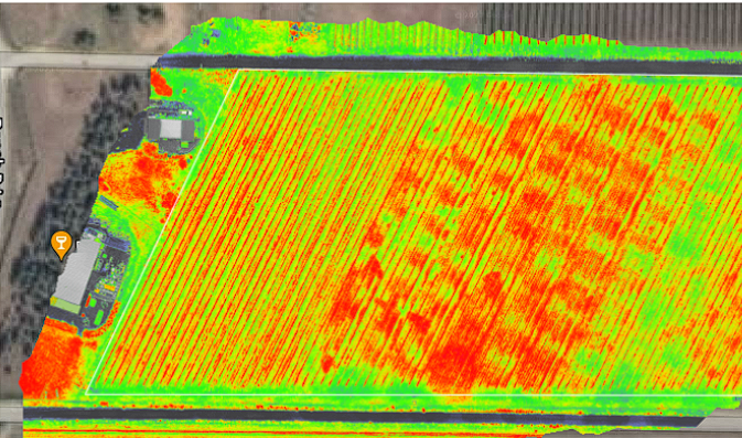 RTK for vine-level mapping of a vineyard